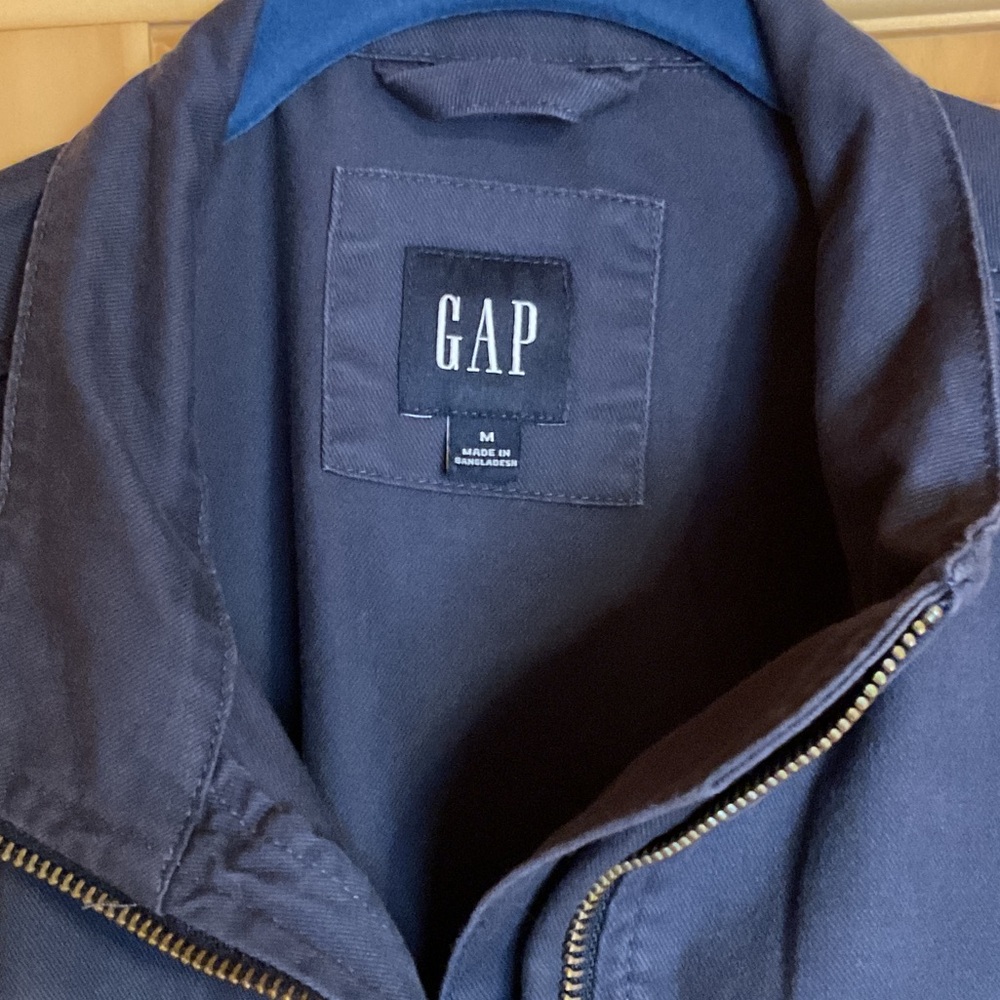 GAP Dark Blue Zip-Up Jacket women’s